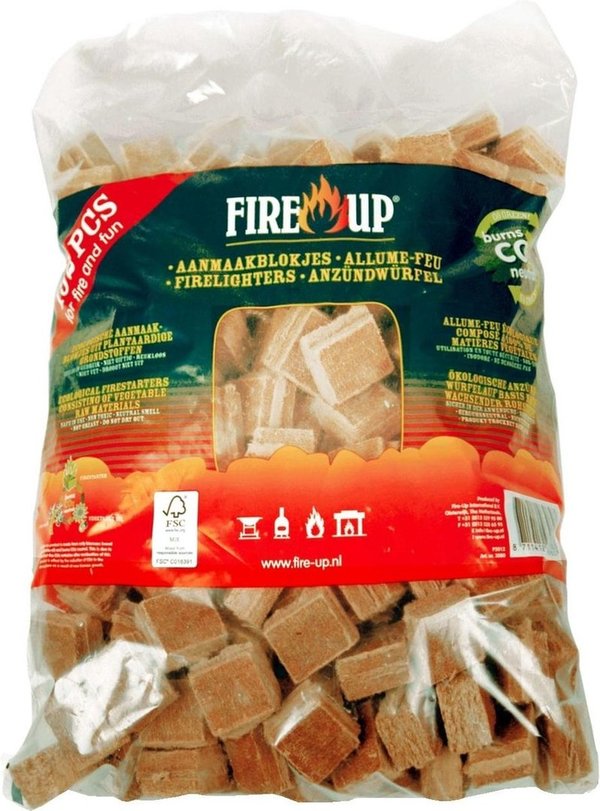 Fire-Up Aanmaakblokjes zak a 192 stuks